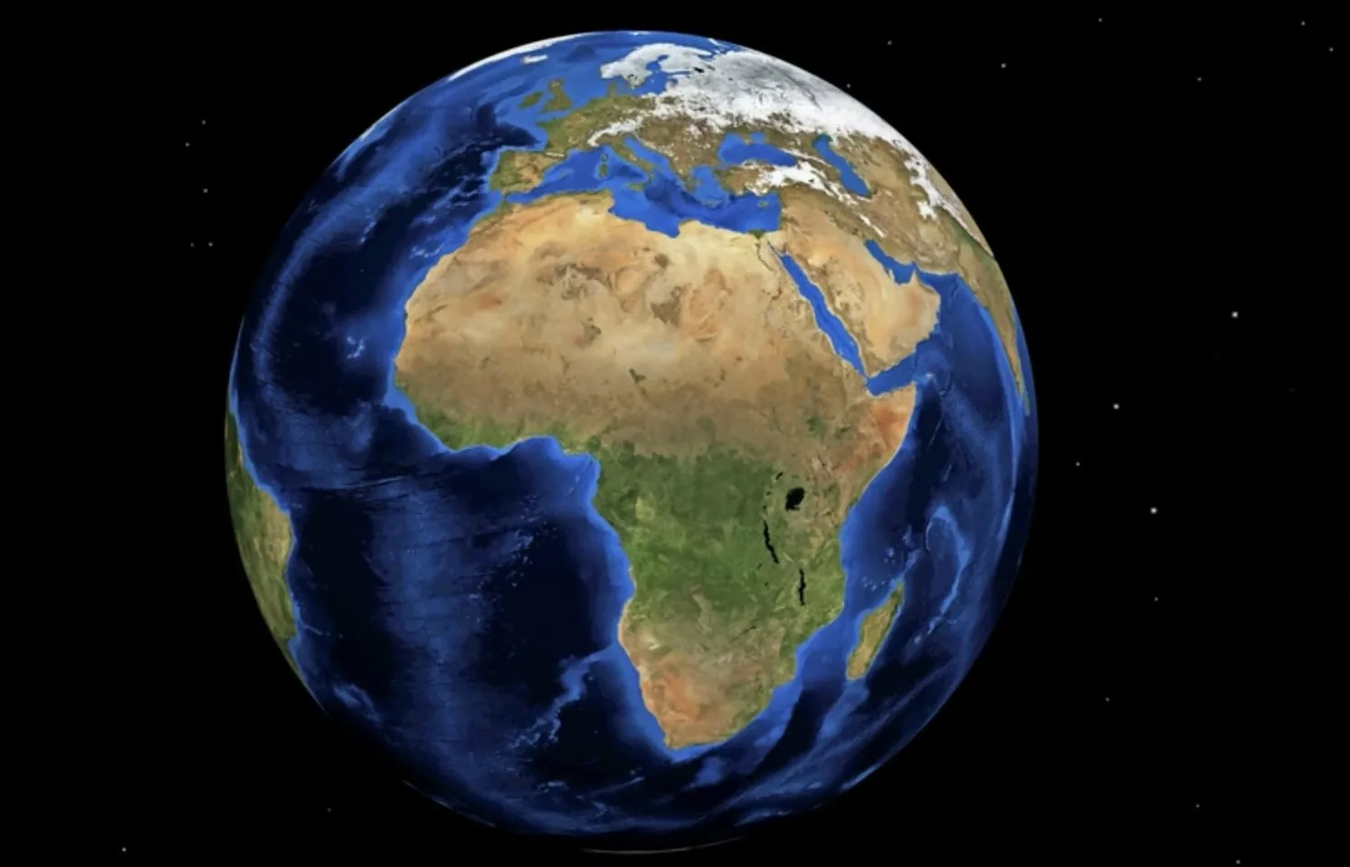 La Terre vue de l’espace, extrait de la vidéo