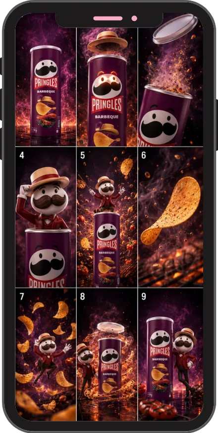 Storyboard Pringles